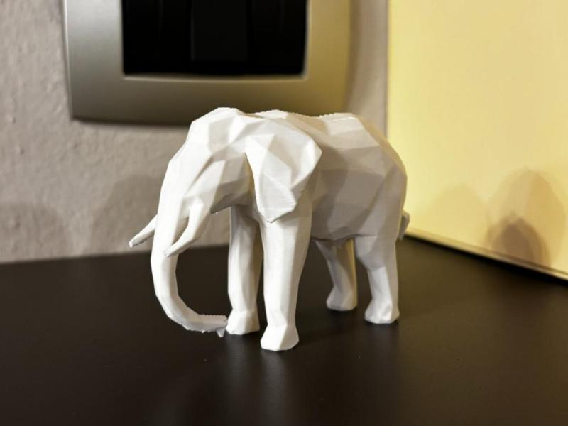 Low Poly Elephant