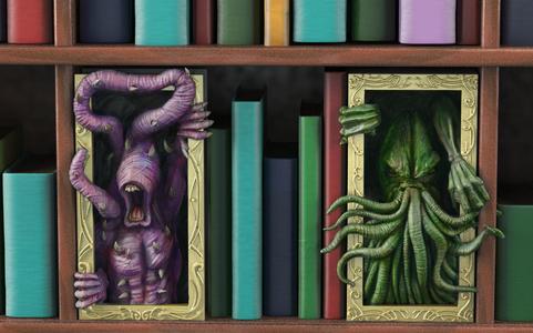 Lovecraft Bookend Chtulu