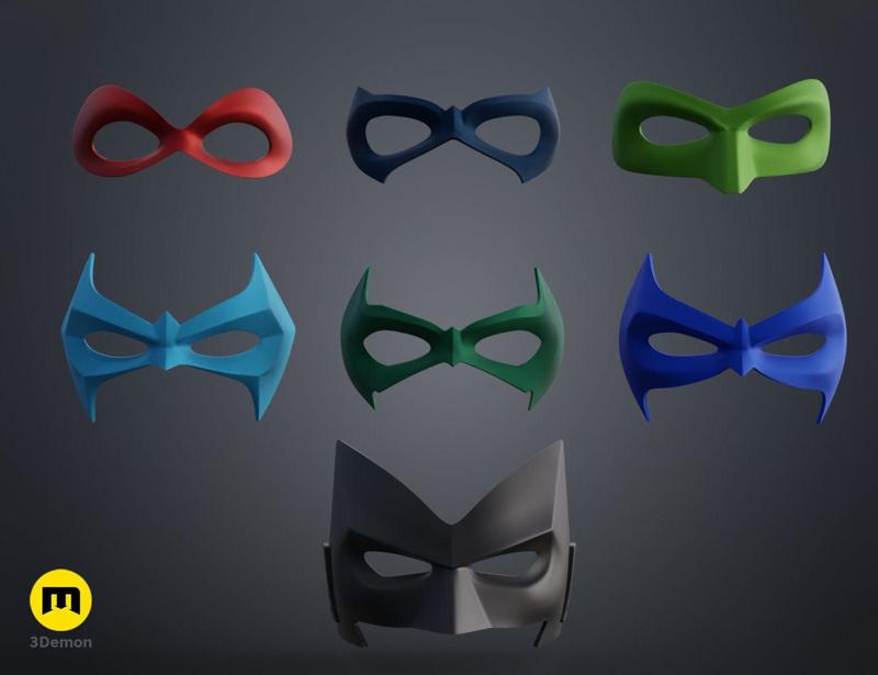Gotham City mask bundle
