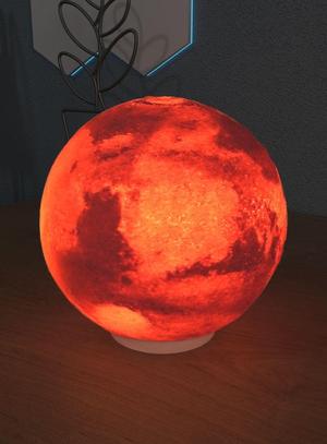 Файл STL 3D-печати лампы v.16, цифровая загрузка для 3D-печати | Mars Home Decor для стола и стола