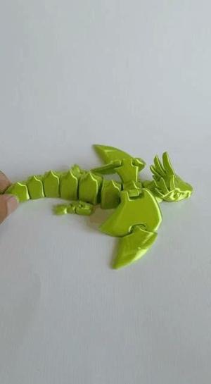 Flexi Dragon very green