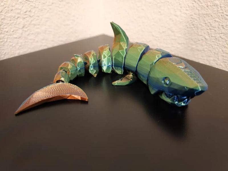 Low Poly Articulated Shark