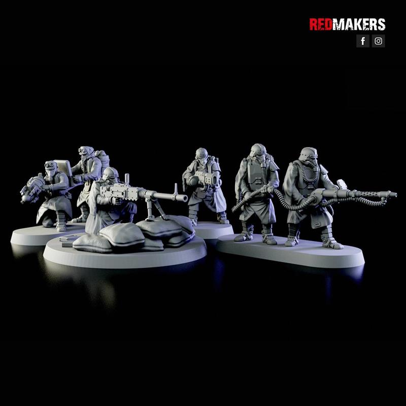 Special weapons teams – Death Squad of the Imperial Force