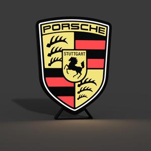 Porsche Customizable Lightbox LED Lamp