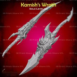 Kamish Wrath Dagger Cosplay Solo Leveling – STL File