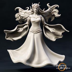 Elven Witch (28 and 75mm) – Presupported