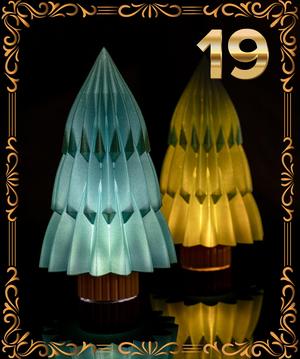 Christmas Tree Tealight (Vase Mode) – Christmas Day 19 – Light – Lighting