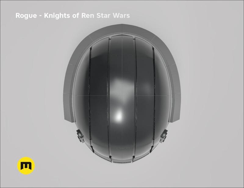 Rogue helmet – Knights of Ren – Star Wars universe