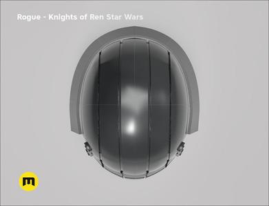 Rogue helmet – Knights of Ren – Star Wars universe