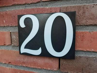 Door number changable   