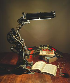 Steampunk Style Lamp