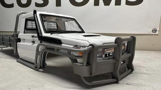 1/10 SCALE LC70 ROO BUMPER FITS KILLERBODY TOYOTA LAND CRUISER LC70