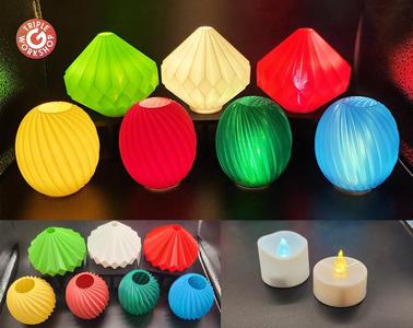 LED Votive Covers – Vase Mode