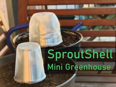 SproutShell Mini Greenhouse