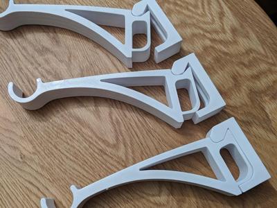 Curtain Rod Bracket – Vertical & Side Installation