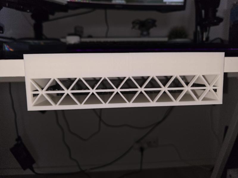 Charging Block Holder – Under-Desk Mount