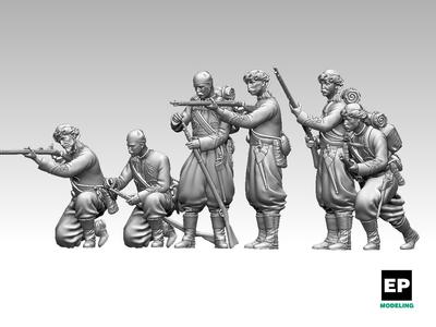 Zouave soldiers