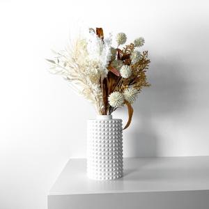 The Luvon Vase, Modern and Unique Home Decor for Dried and Preserved Flower Arrangement  | STL File