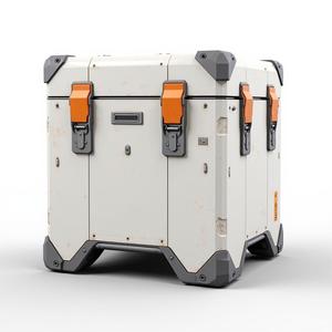 sci-fi box capsule