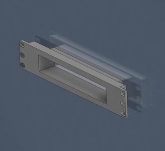 Celeste's sturdy 10" rack-mount panel V.2 for TL-ER605 (-V*) and TL-SG108 (-E)   