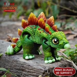 Flexi Stegosaurus Dinosaur