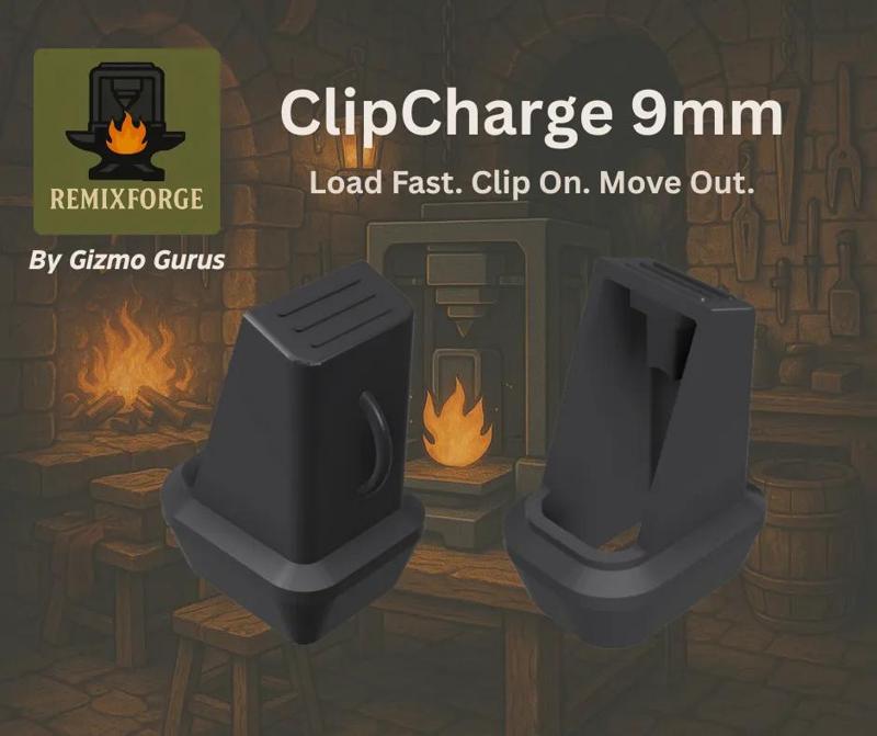 ClipCharge (9mm) – RemixForge Edition