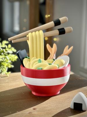 Ramen Noodle Bowl Secret Tray