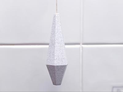 Modern Geometric Bathroom Light Pull