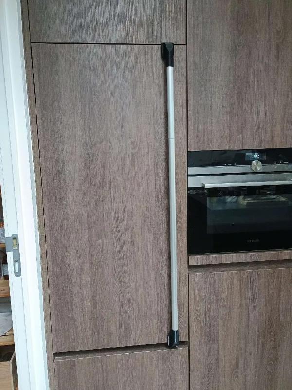 Fridge handle bracket (renter sorta friendly)