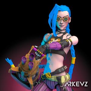 Action Figure - Jinx Arcane
