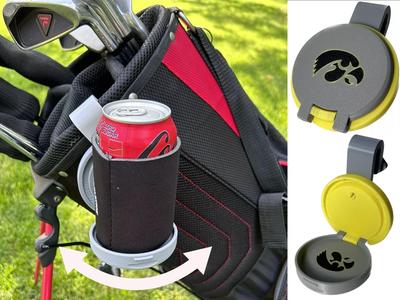 Zero Gravity Iowa Hawkeyes Folding Drink Holder 