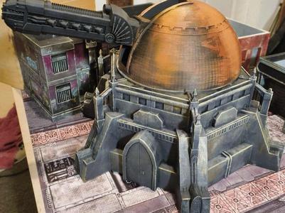 Sci-fi Orbital Cannon