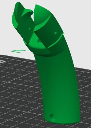 SoundCore Life Q35 – remix to add holes for hooks and reinforced tip