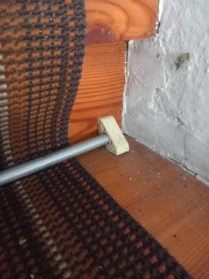 Stair carpet bar holder / Držák schodišťových tyčí   