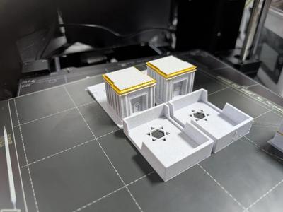 Tefillin House – New Temple Model  – בית תפילין – מודל בית המקדש החדש