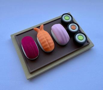 Sushi gift card box