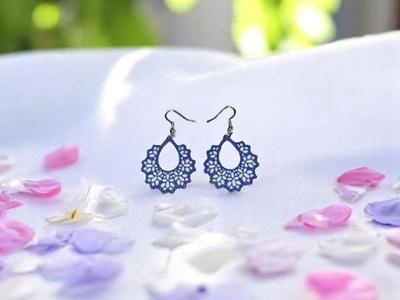 Flowery earrings
