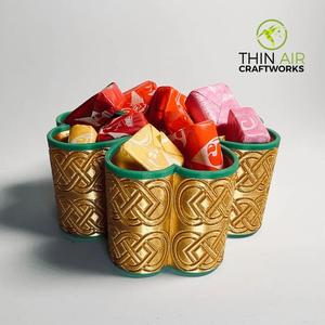 Four Leaf Clover Candy Bowl & Vase