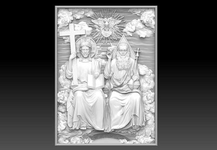 holy trinity  cnc relief