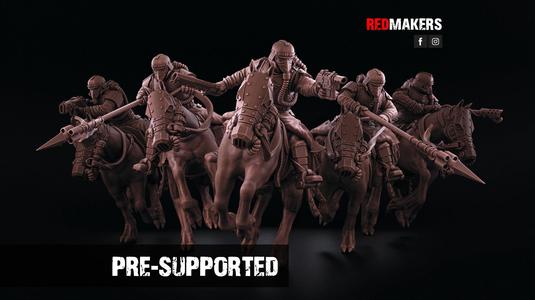 Death Division – Cavalry of the Imperial Force – Dynamic poses