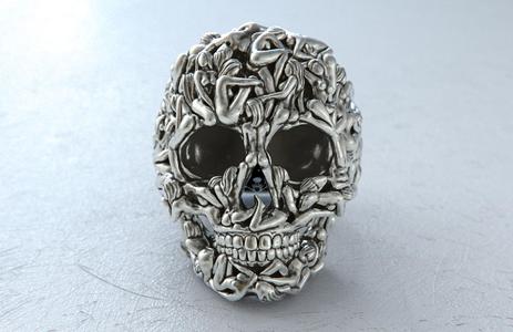 Skull Ring Women Bodies