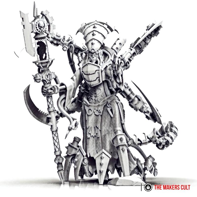 Magna Nemeriss – Iron Hive Swarmlady – Dark Techno Archpriestess