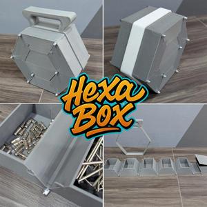 HexaBox – Foldable, modular storage box