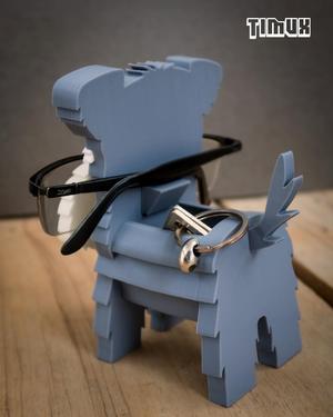 SCHNAUZER GLASSES HOLDER