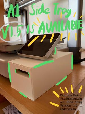 BambuLab A1 Side Tray