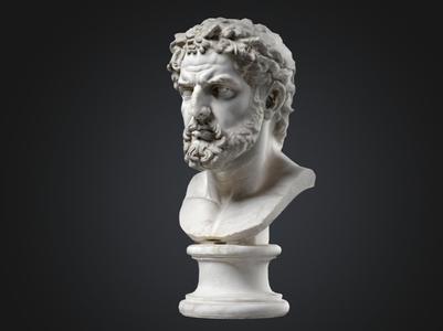 Jupiter Roman God Bust Statue
