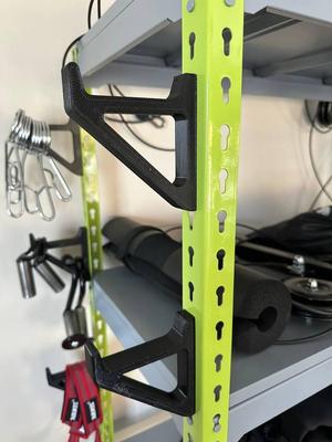 34mm spacing keyholes shelf rack hook