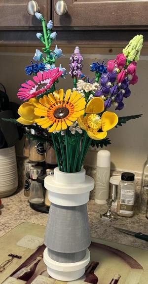 Vase for LEGO Flowers