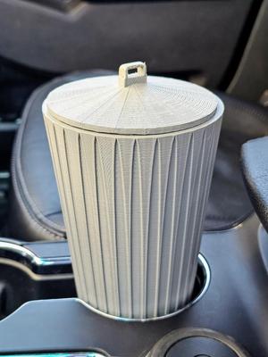 The Cup Holder Trash Can