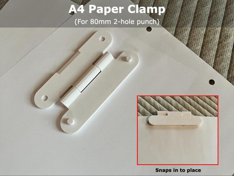 A4 Paper Clamp